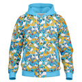 Donald Duck - Hooded Baseball Jacket
