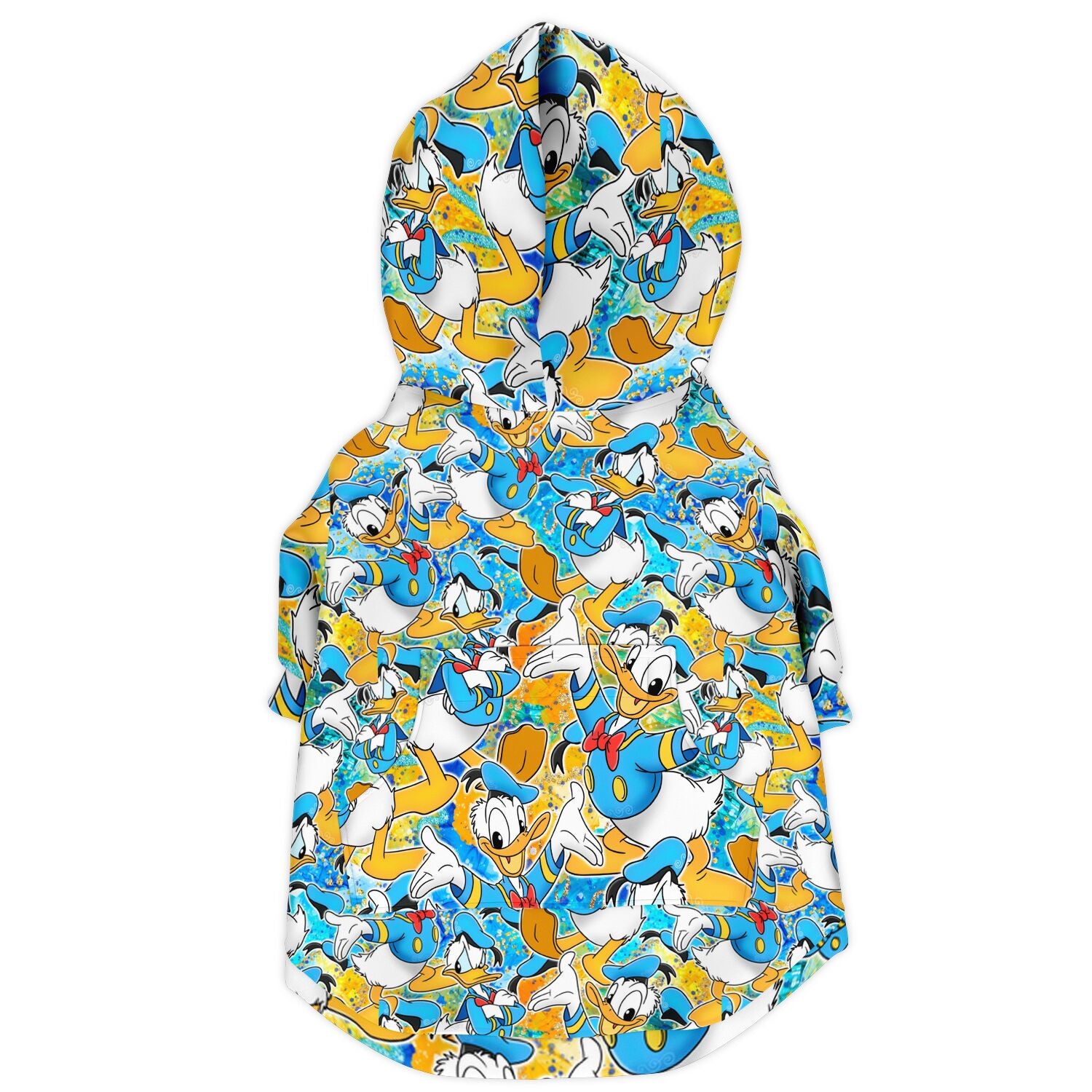 Donald Duck - Dog Zip-Up Hoodie