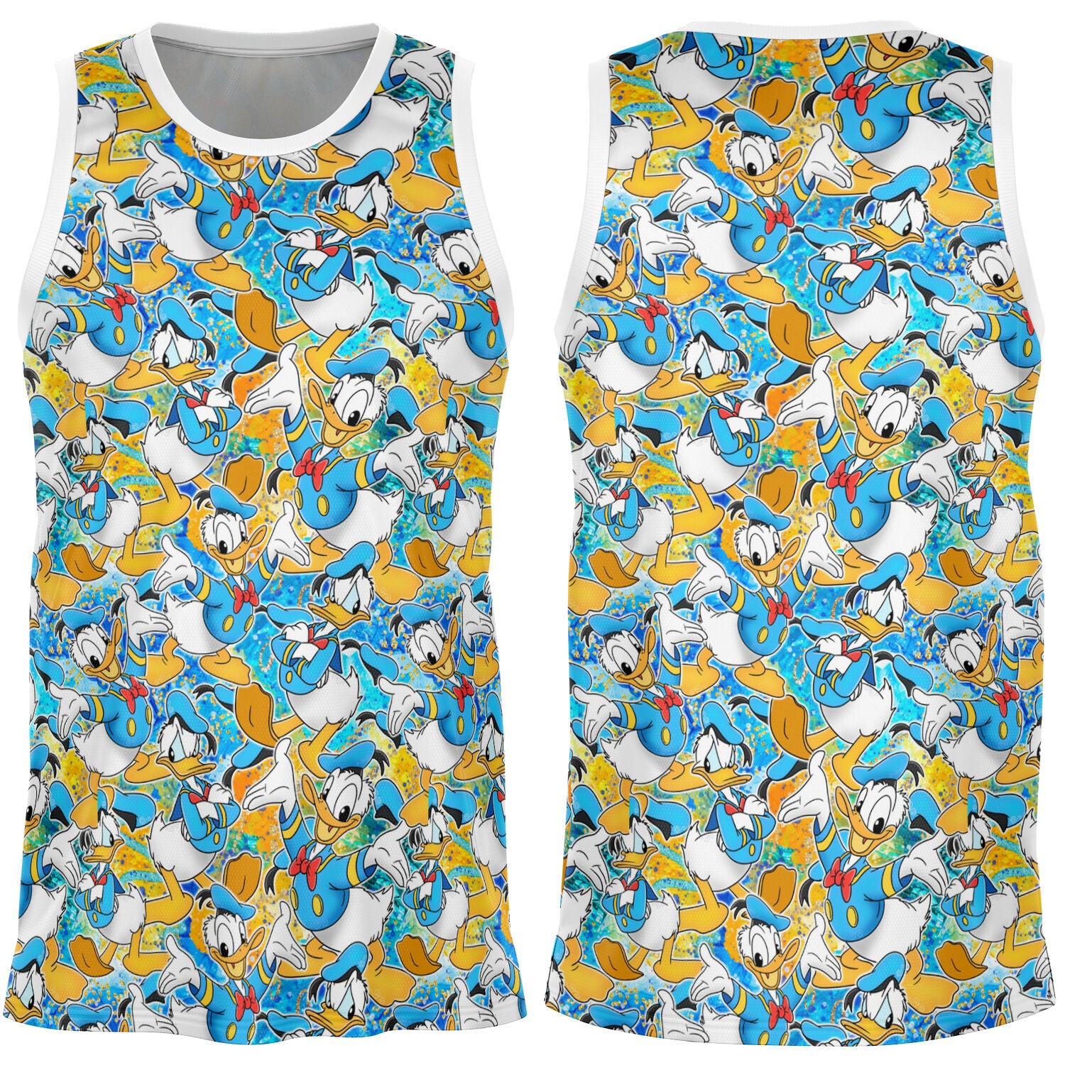 Donald Duck - Basketball Jersey