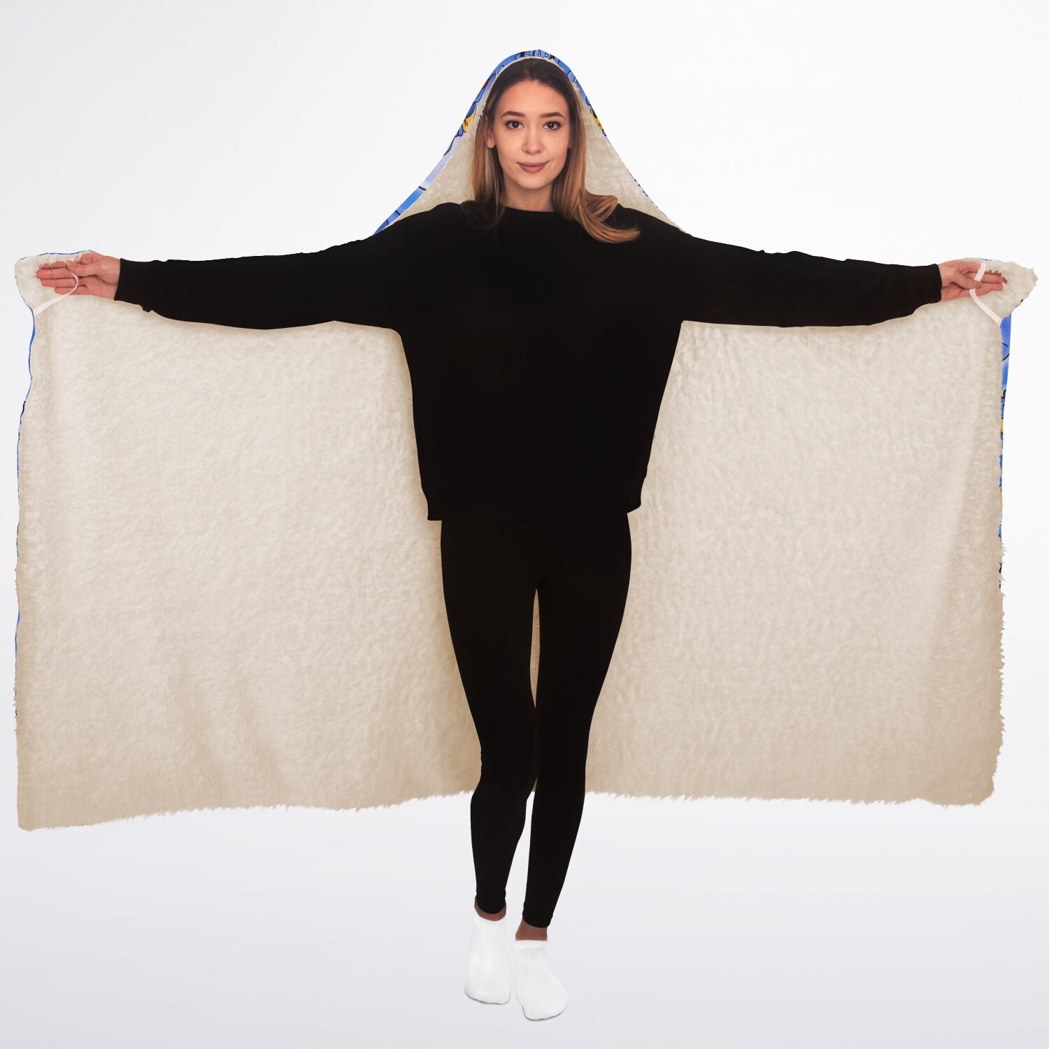 Genie - Hooded Blanket Sherpa