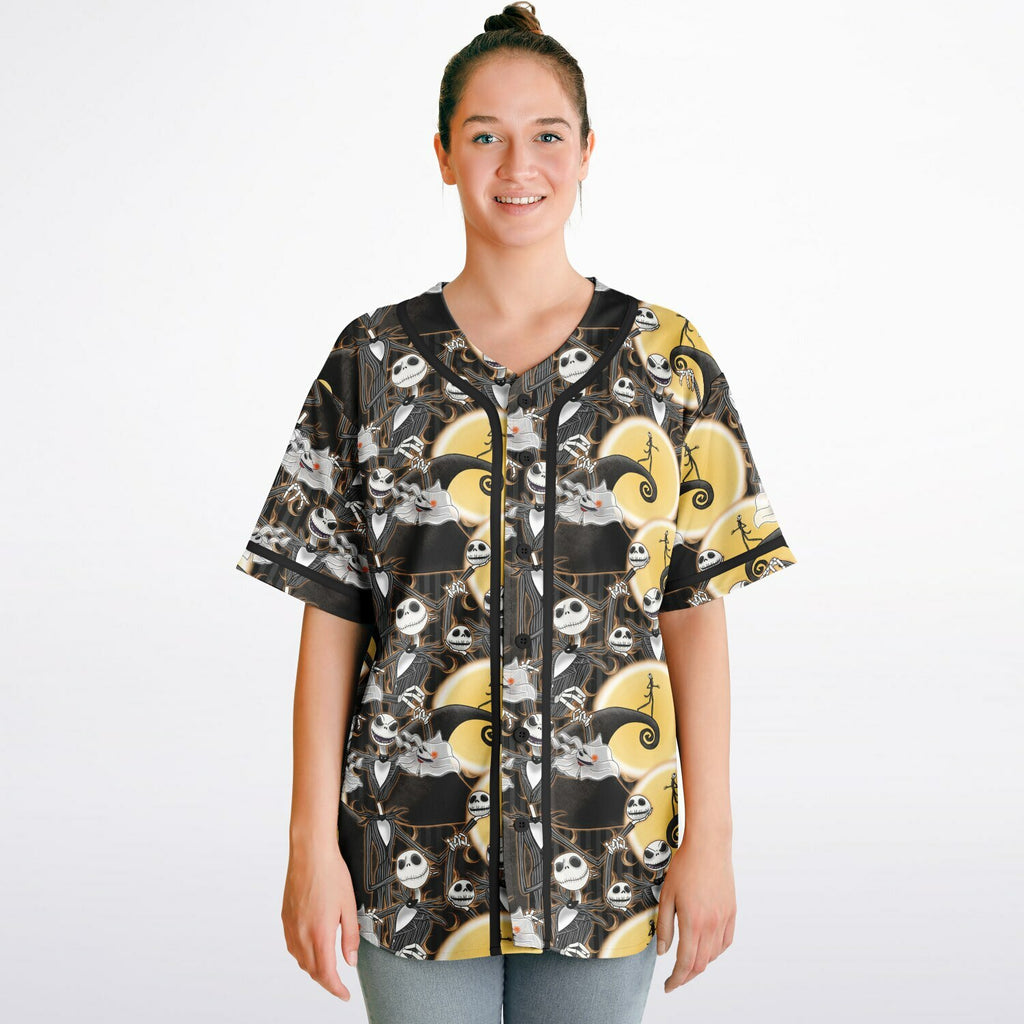 Jack Skellington - Reversible Baseball Jersey
