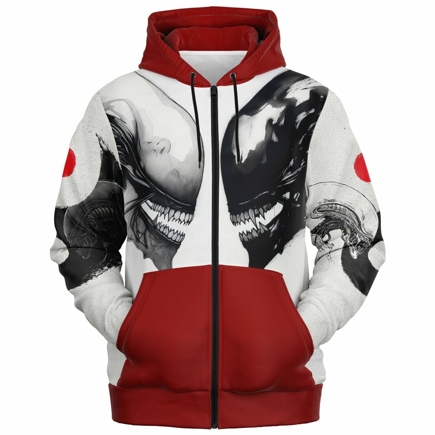 Xenomorph - Fashion Zip-Up Hoodie