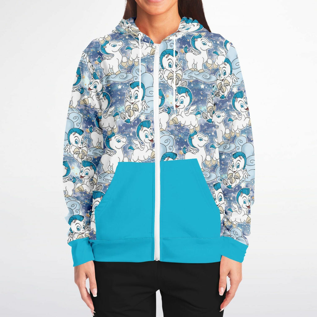 Baby Pegasus - Zip-Up Hoodie