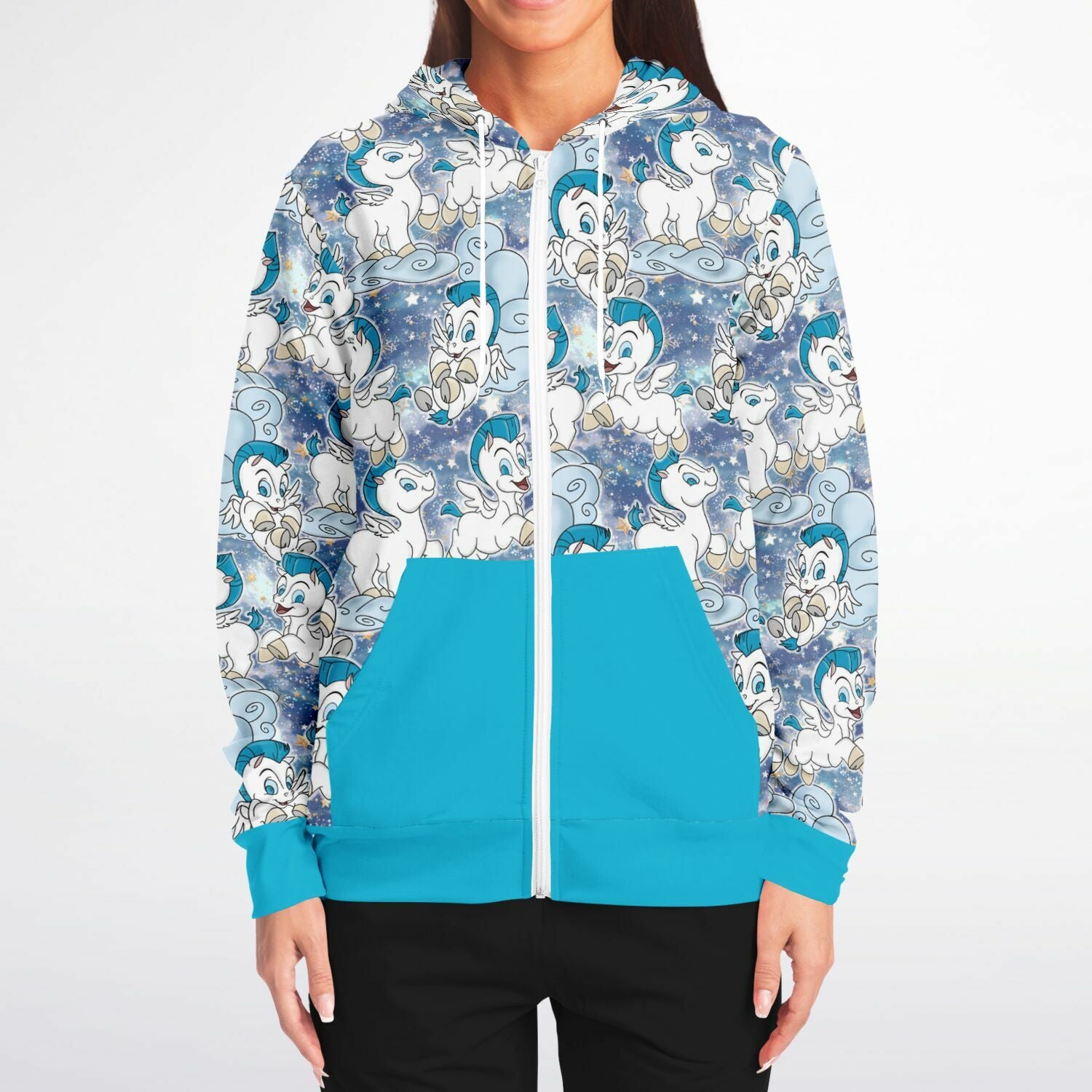 Baby Pegasus - Zip-Up Hoodie