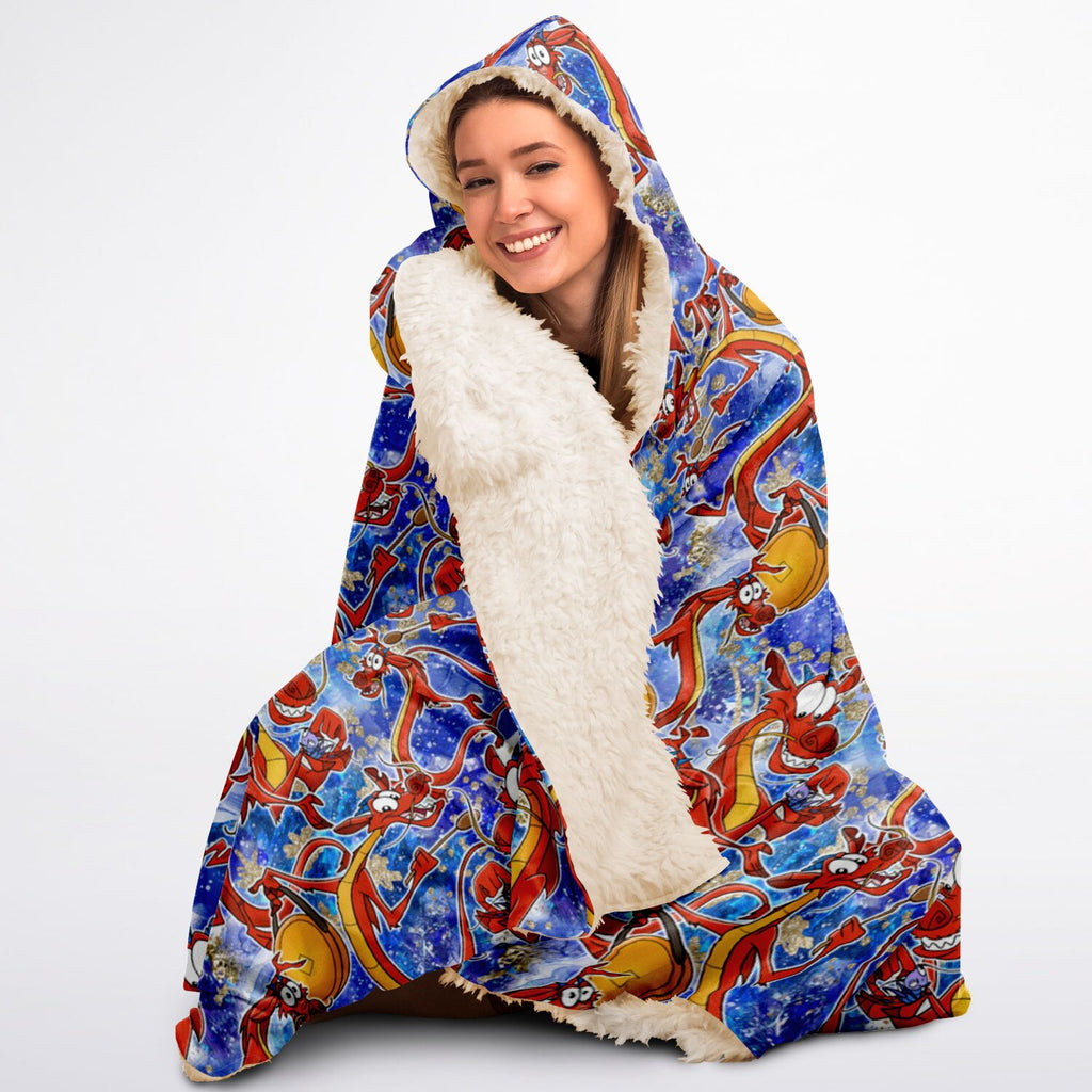 Mushu - Hooded Blanket Sherpa