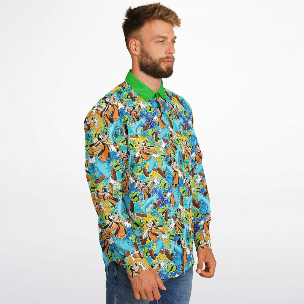 Goofy - Long Sleeve Button Down Shirt