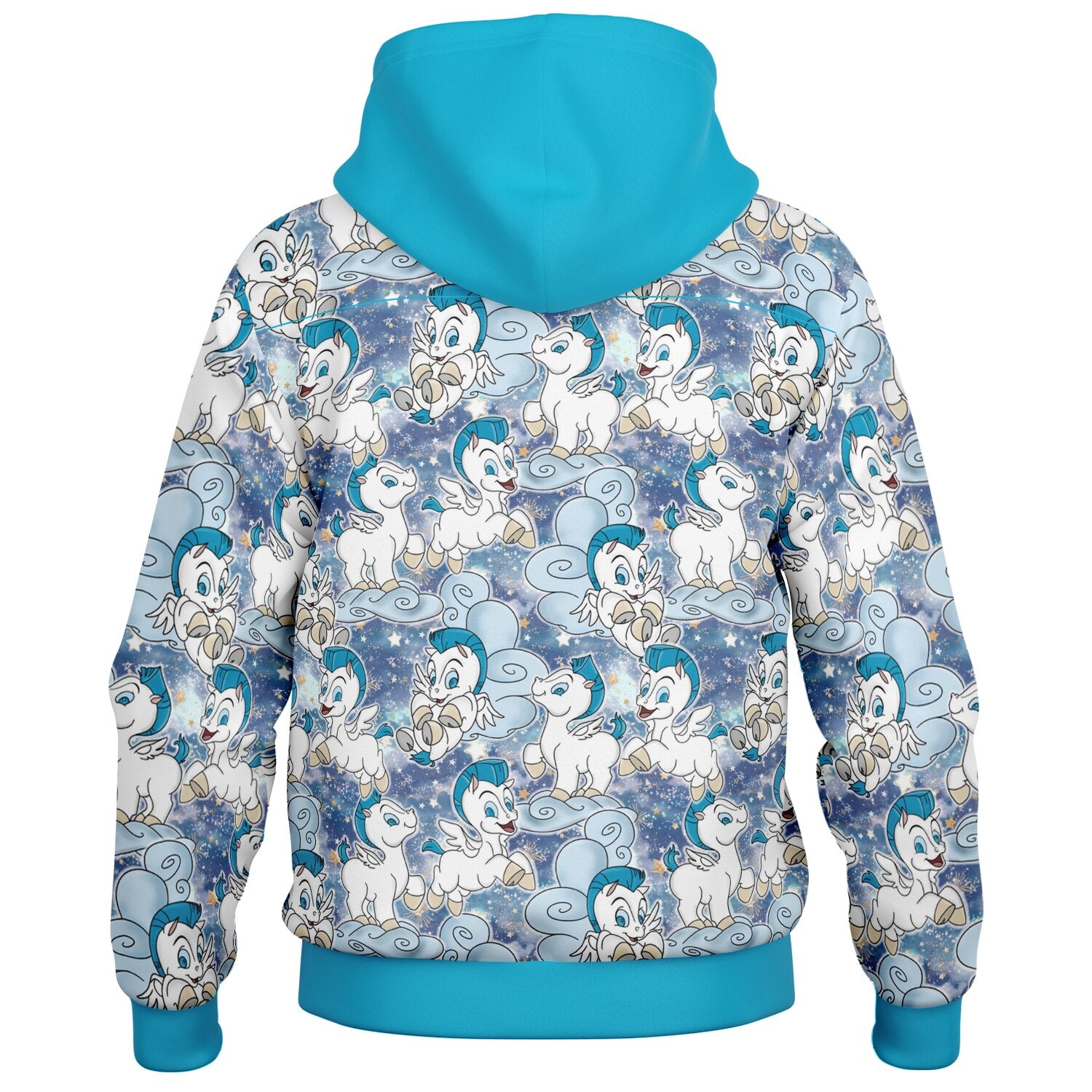 Baby Pegasus - Hooded Baseball Jacket