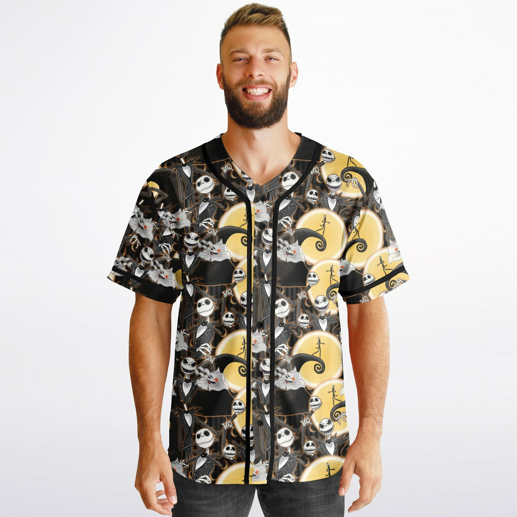 Jack Skellington - Reversible Baseball Jersey