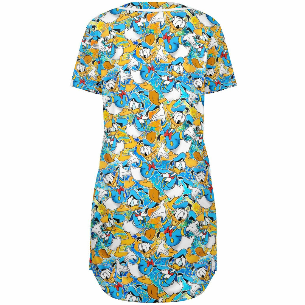 Donald Duck - Baseball Jersey Dress