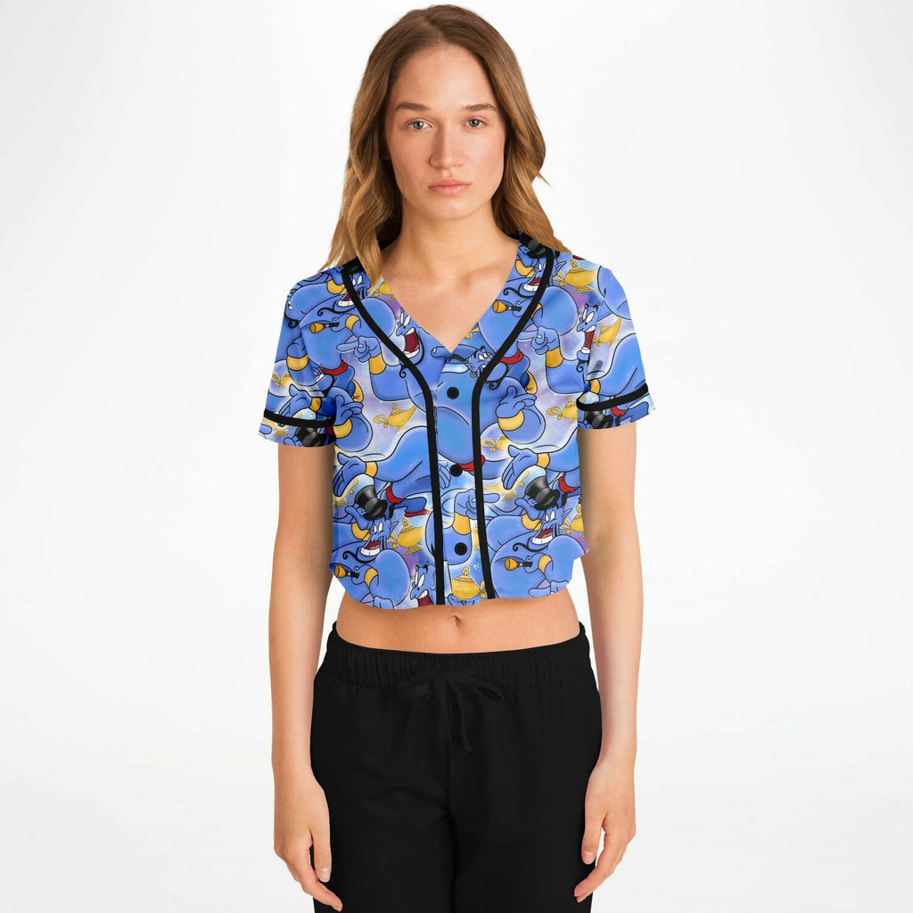Genie - Cropped Baseball Jersey