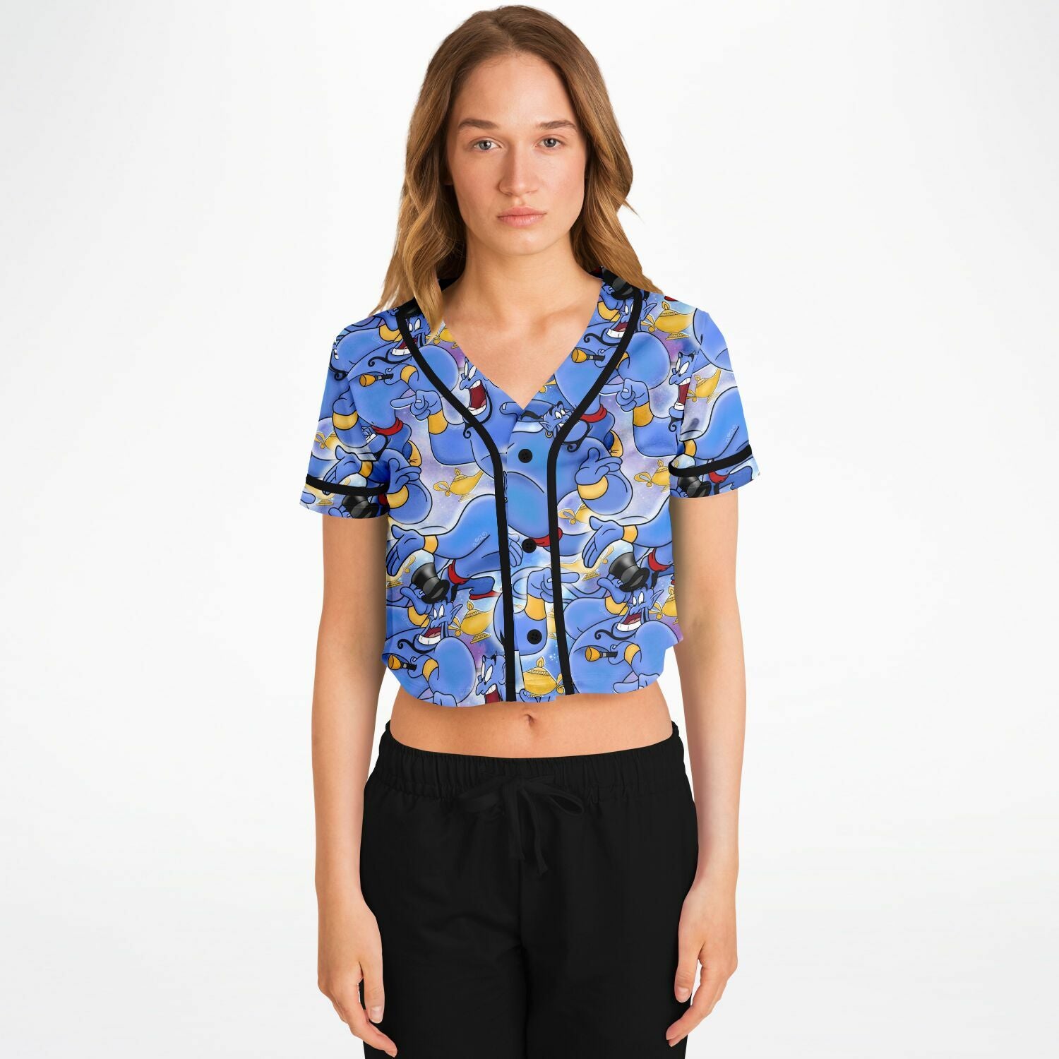 Genie - Cropped Baseball Jersey