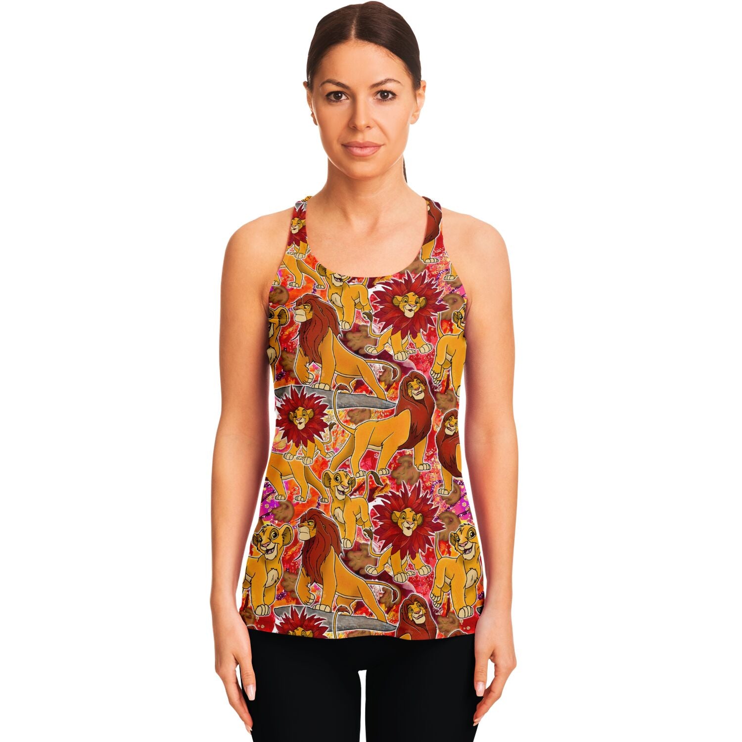 Simba - Flowy Racerback Tank Top