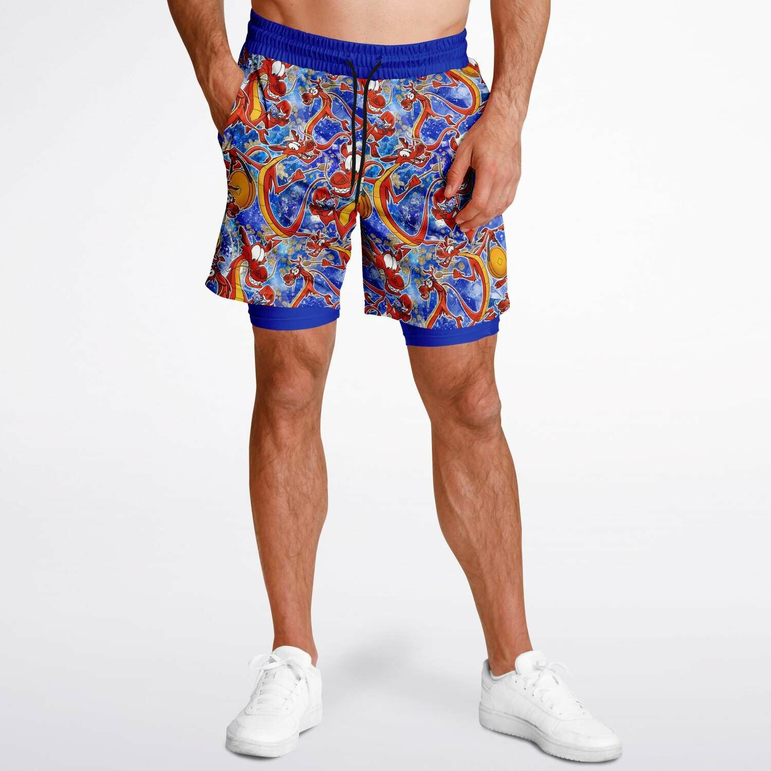 Mushu - Men's 2-in-1 Shorts