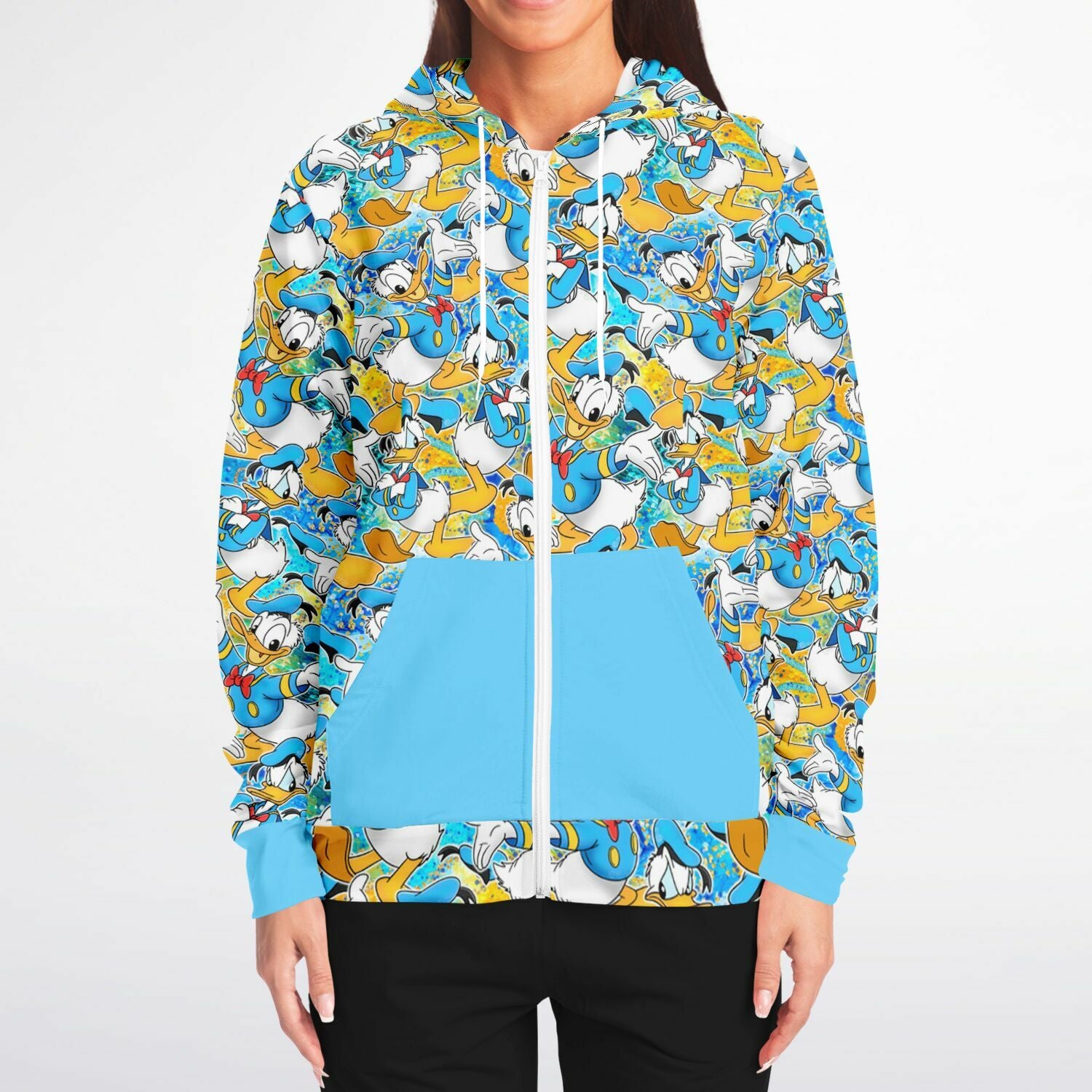 Donald Duck - Zip-Up Hoodie