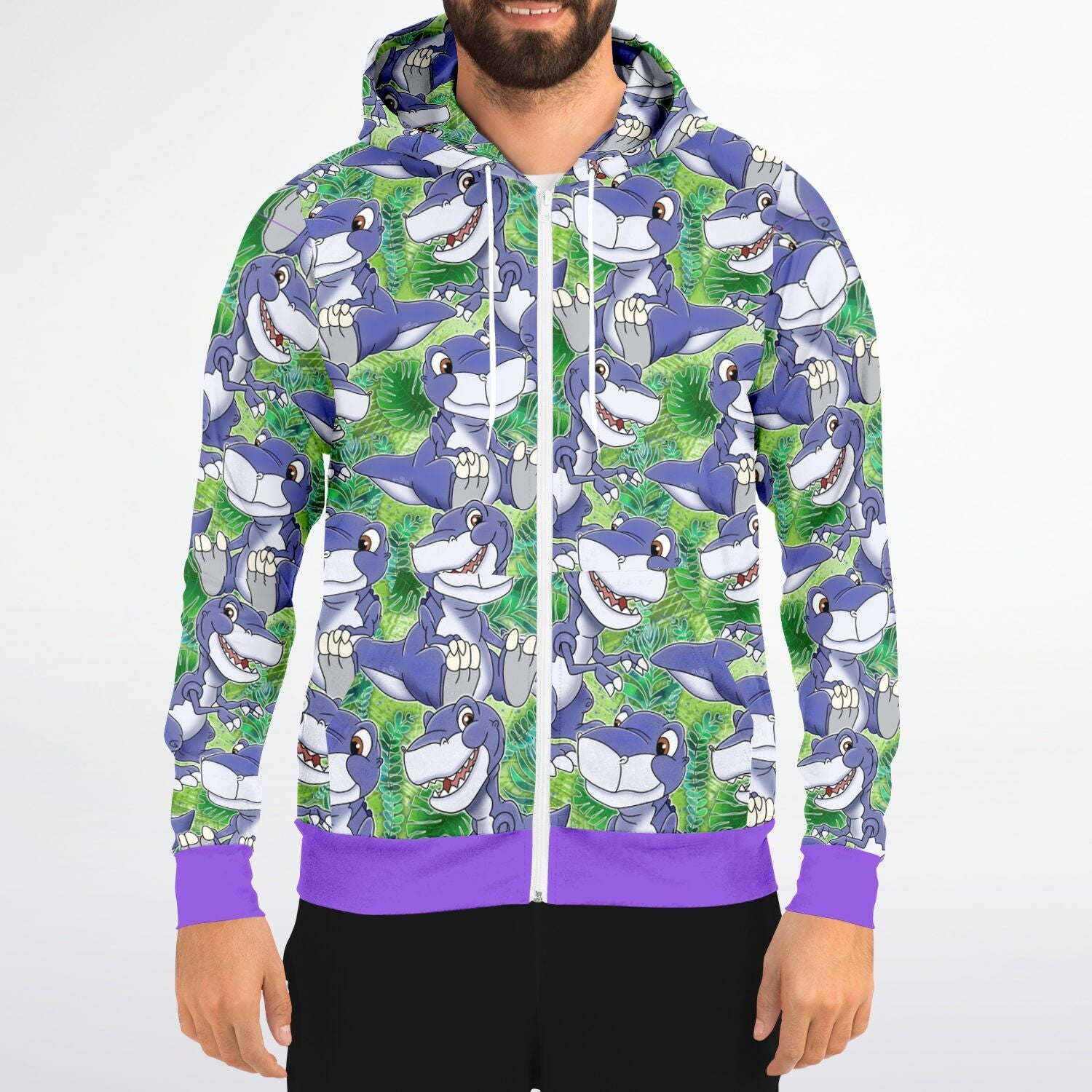 Chomper - Zip-Up Hoodie