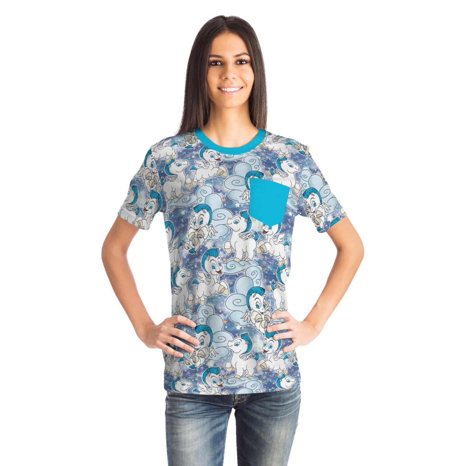 Baby Pegasus - Pocket T-shirt