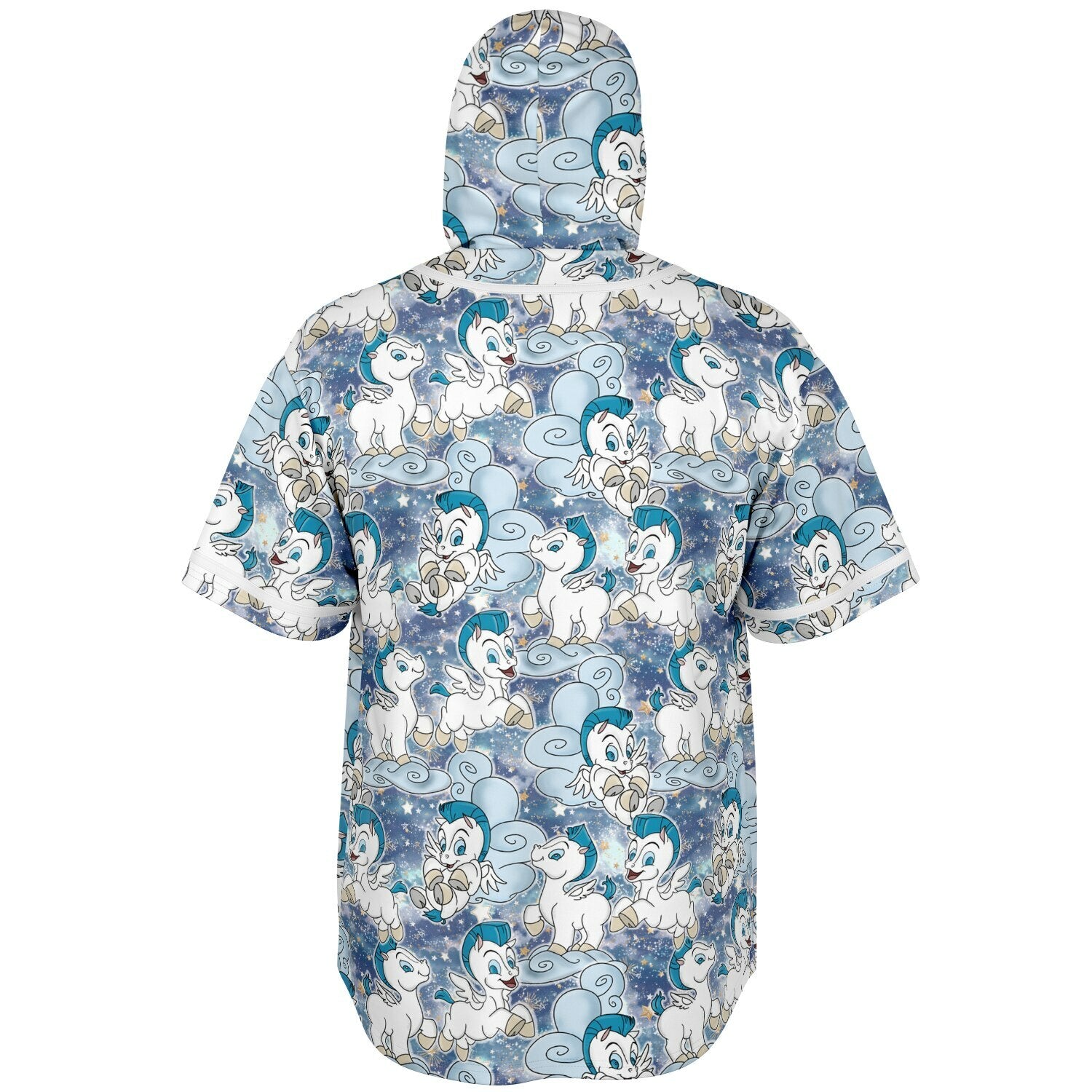 Baby Pegasus - Hooded Baseball Jersey