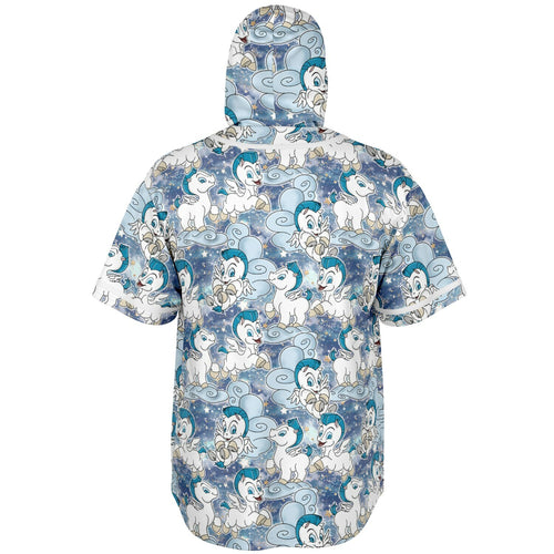 Baby Pegasus - Hooded Baseball Jersey