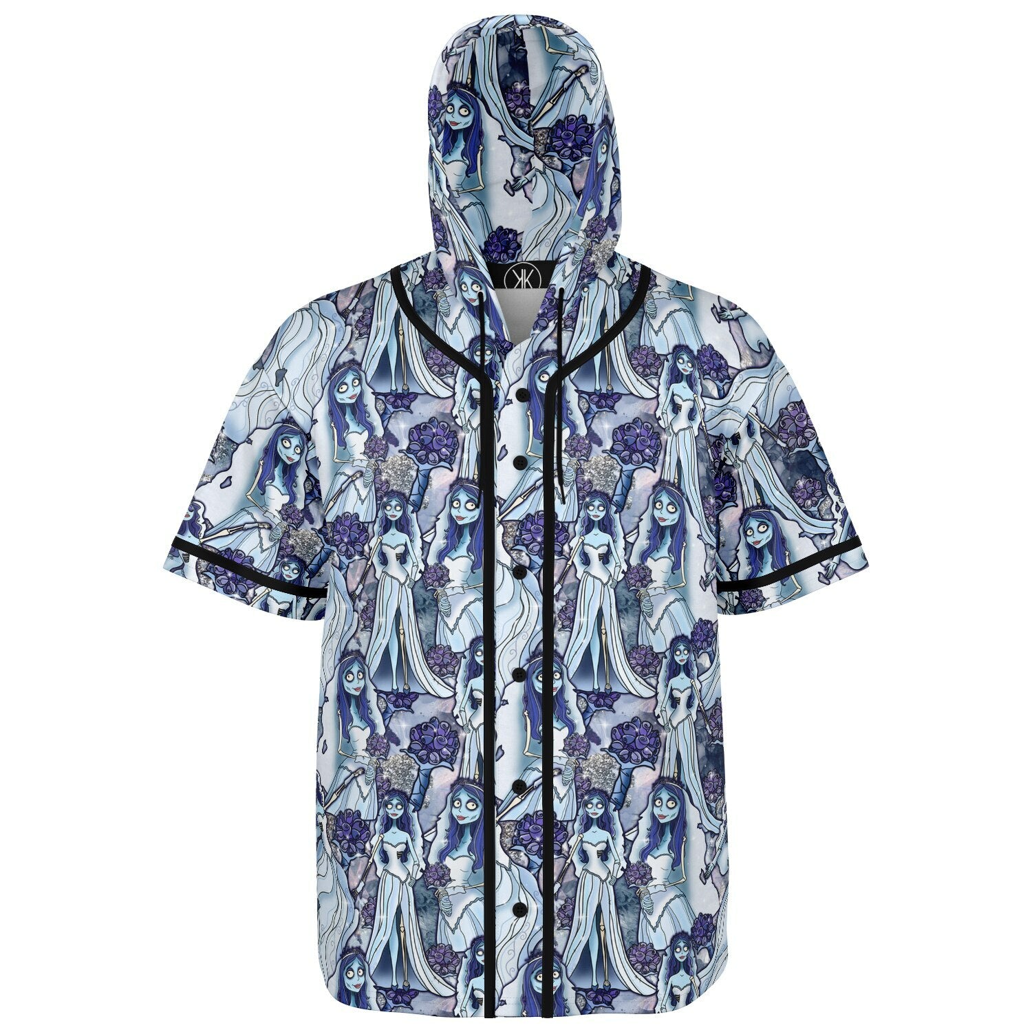 Emily - Hooded Baseball Jersey