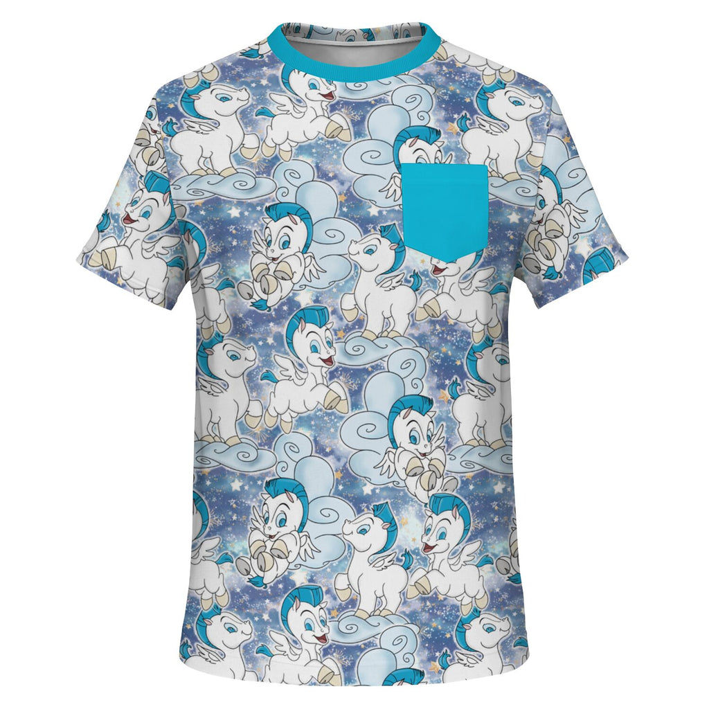 Baby Pegasus - Pocket T-shirt