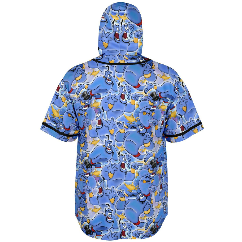 Genie - Hooded Baseball Jersey