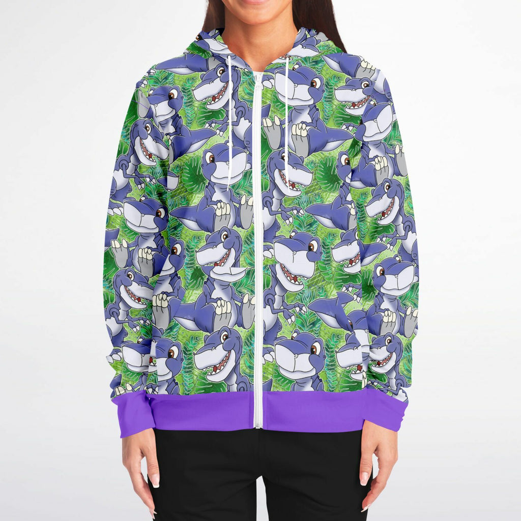 Chomper - Zip-Up Hoodie