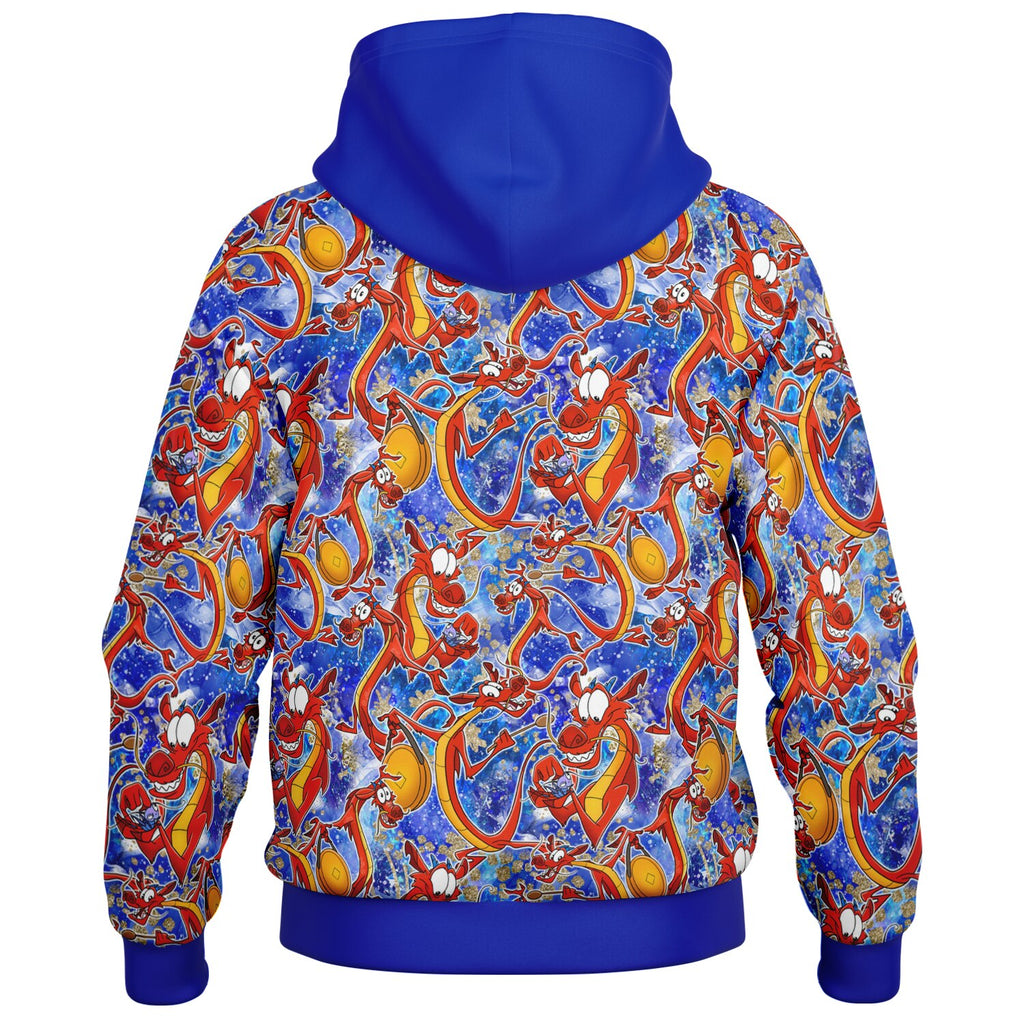 Mushu - Hooded Baseball Jacket