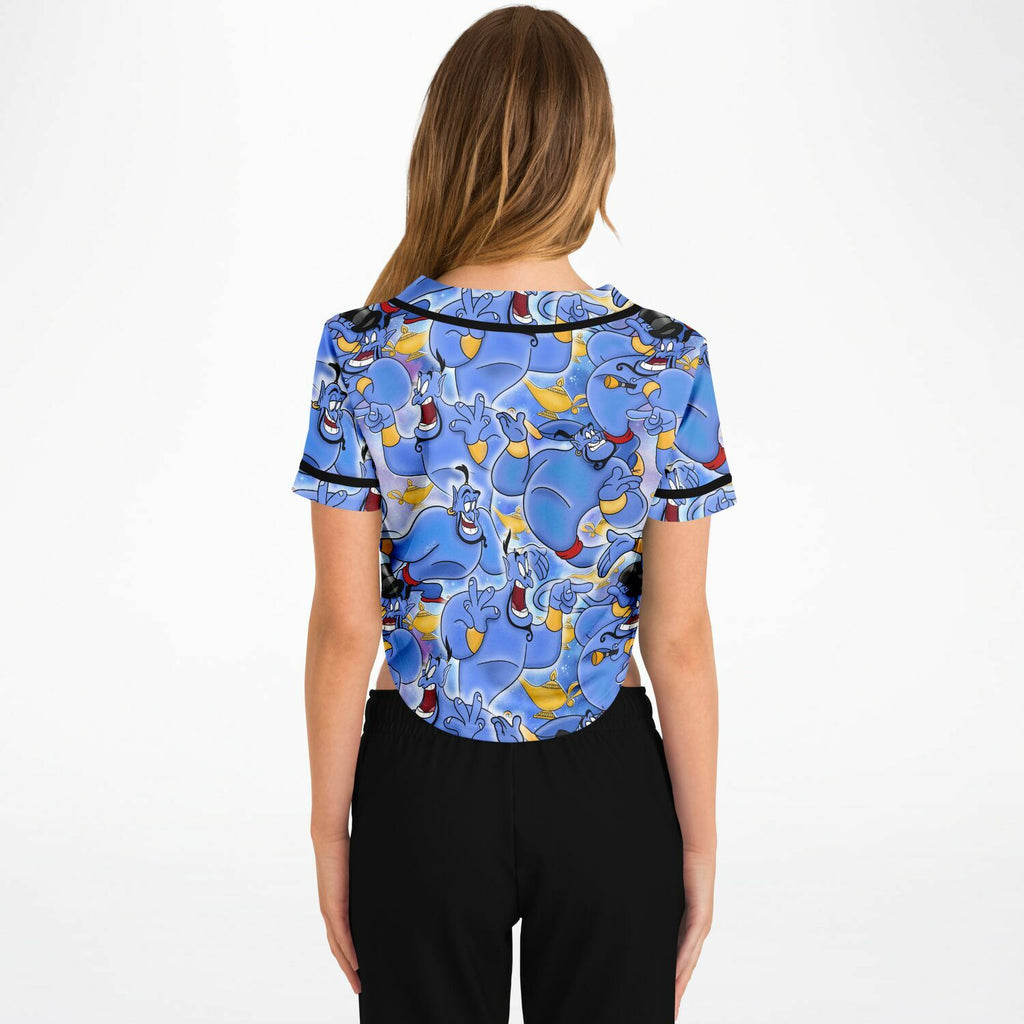 Genie - Cropped Baseball Jersey