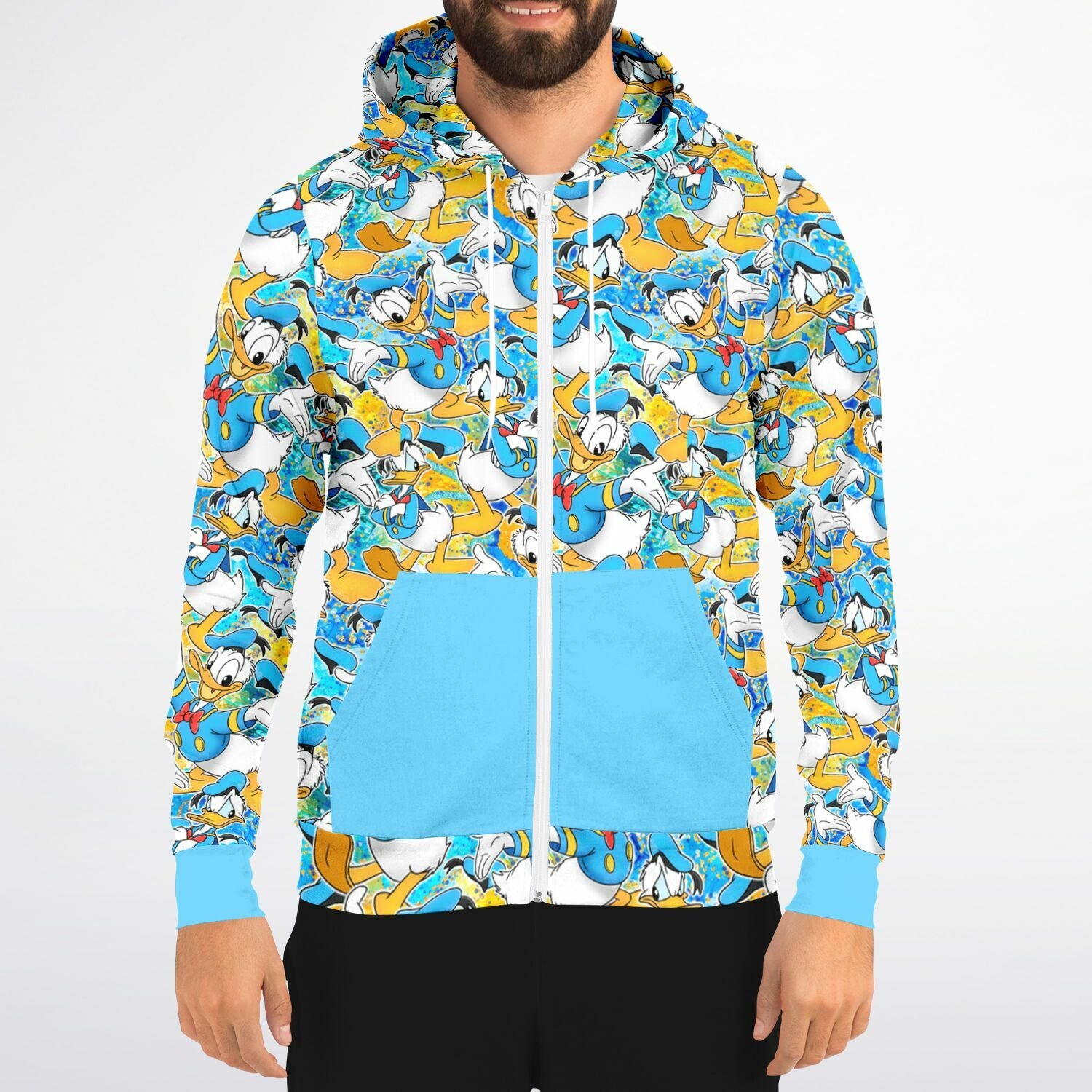 Donald Duck - Zip-Up Hoodie