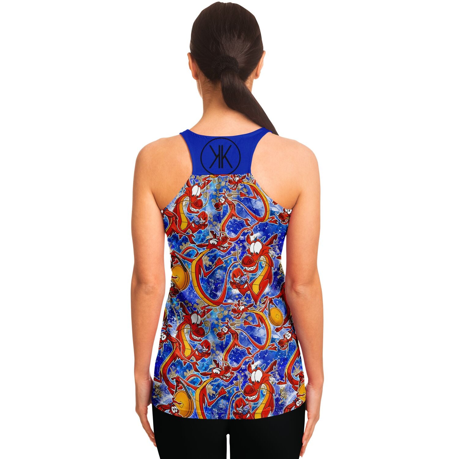 Mushu - Flowy Racerback Tank Top