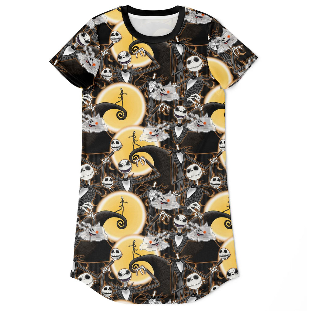 Jack Skellington - Longline T-Shirt