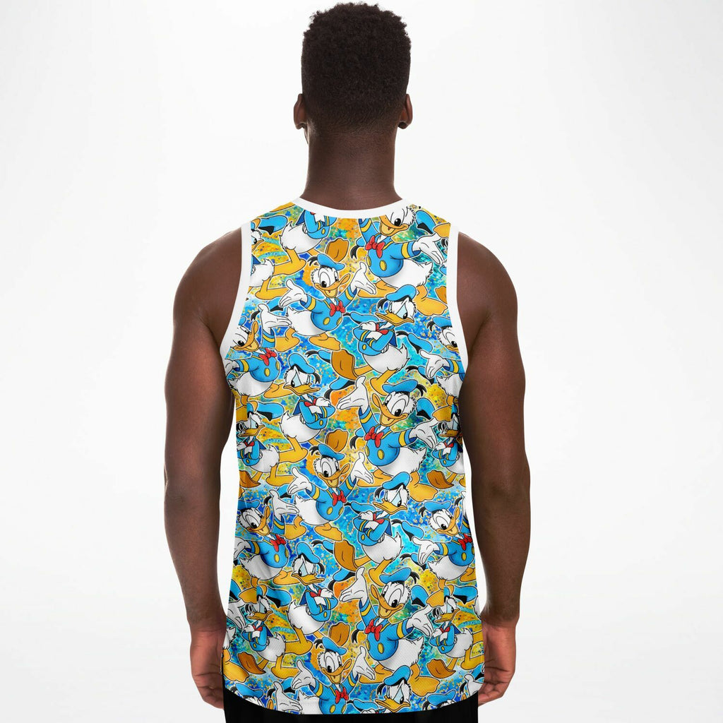 Donald Duck - Basketball Jersey