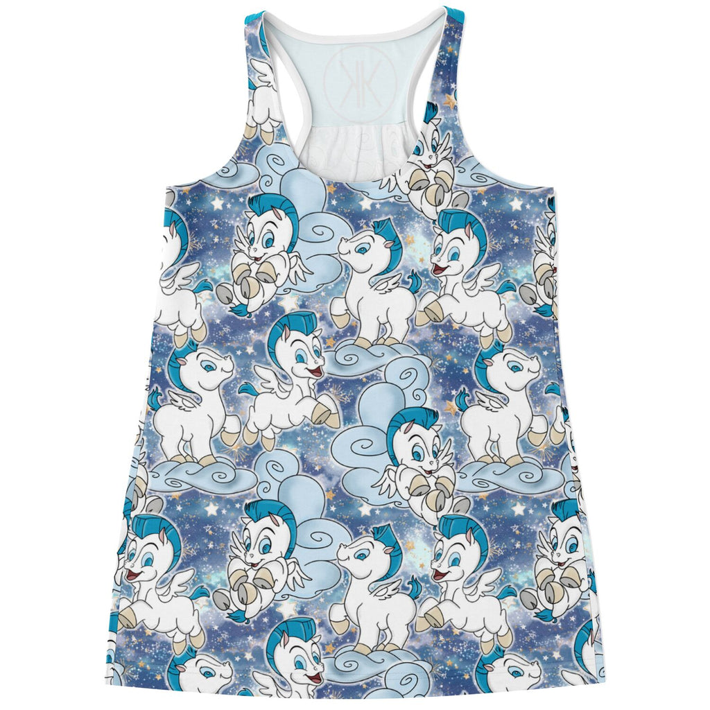 Baby Pegasus - Flowy Racerback Tank Top
