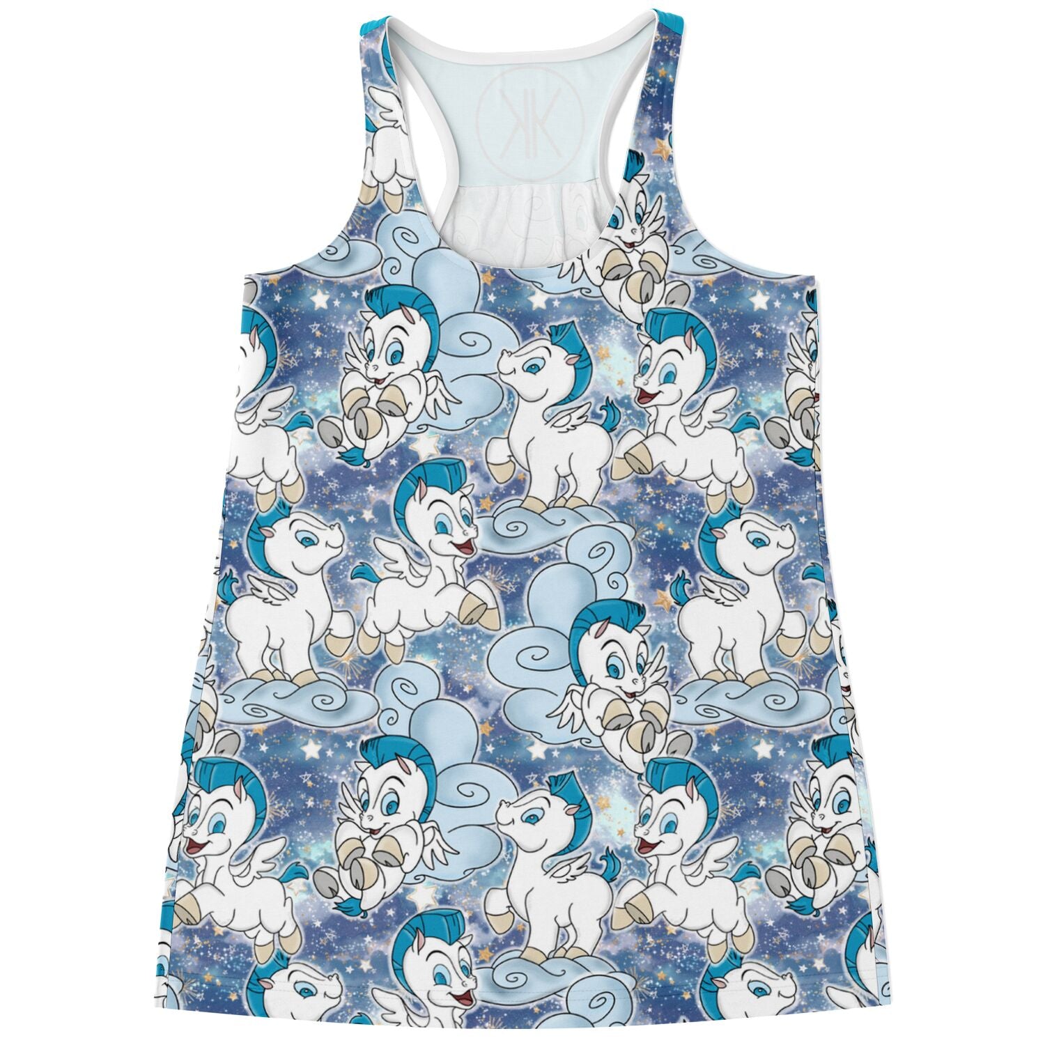 Baby Pegasus - Flowy Racerback Tank Top
