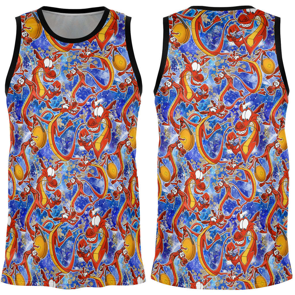 Mushu - Basketball Jersey
