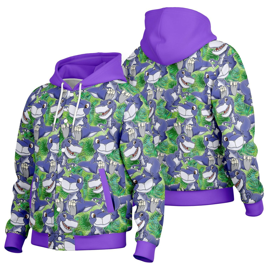 Chomper - Hooded Baseball Jacket