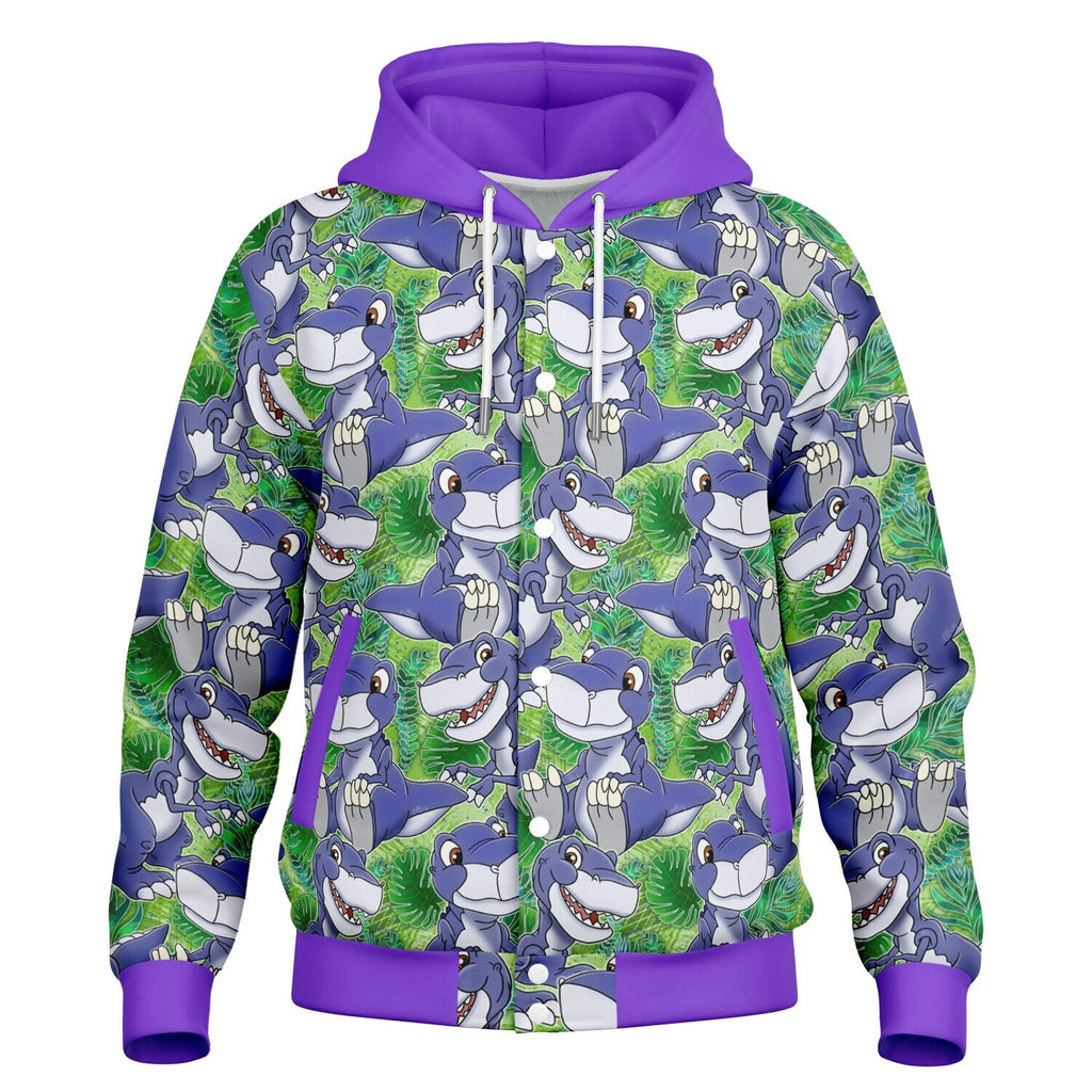 Chomper - Hooded Baseball Jacket