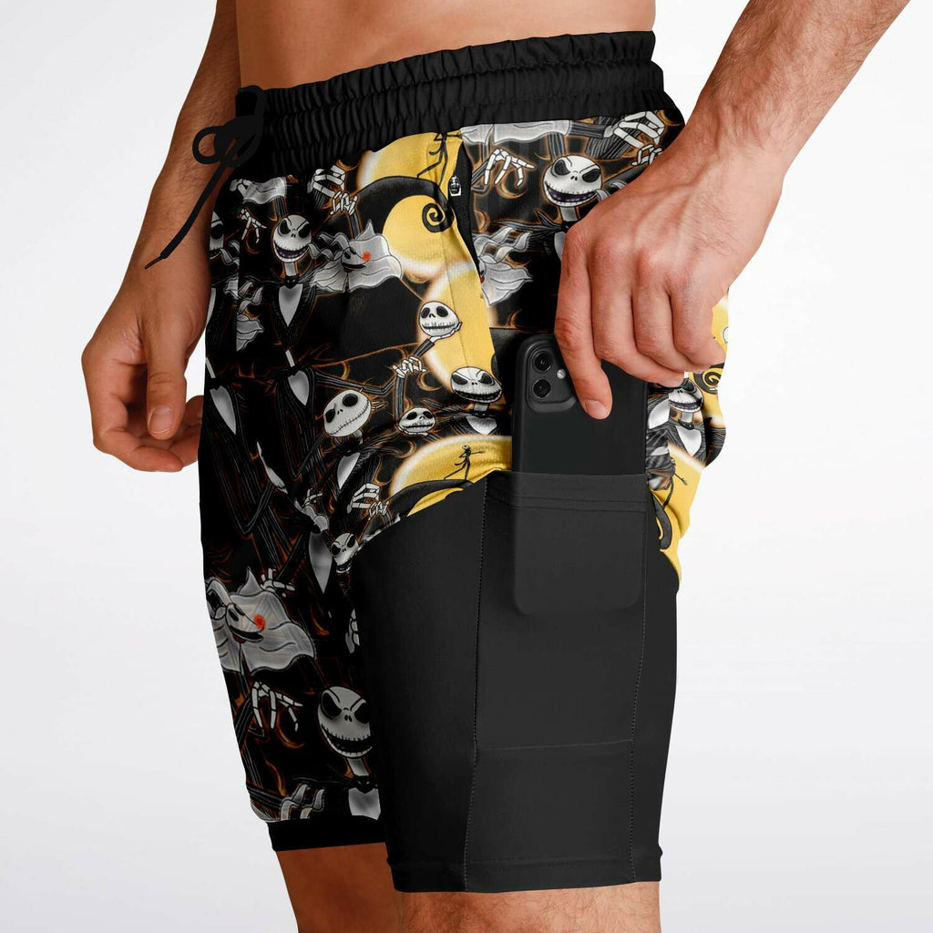 Jack Skellington - 2-in-1 Shorts