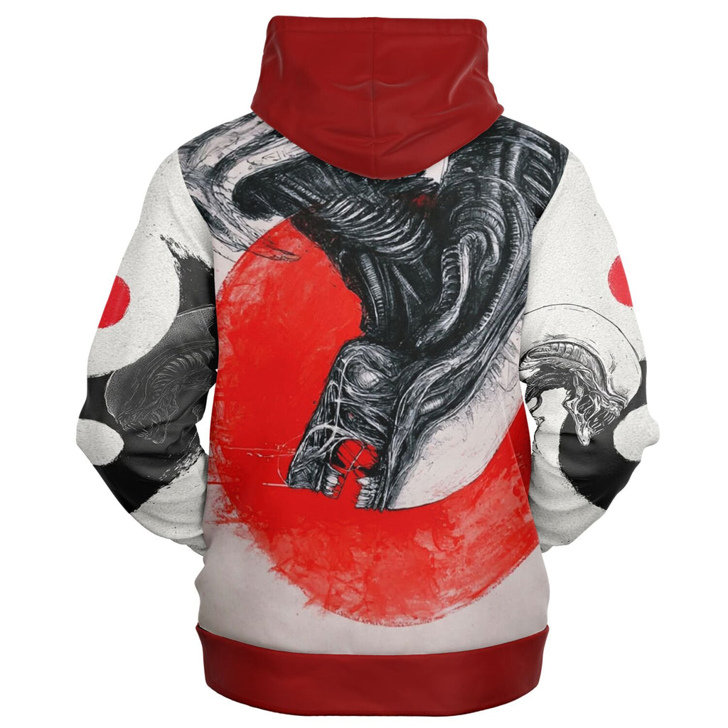 Xenomorph - Fashion Zip-Up Hoodie