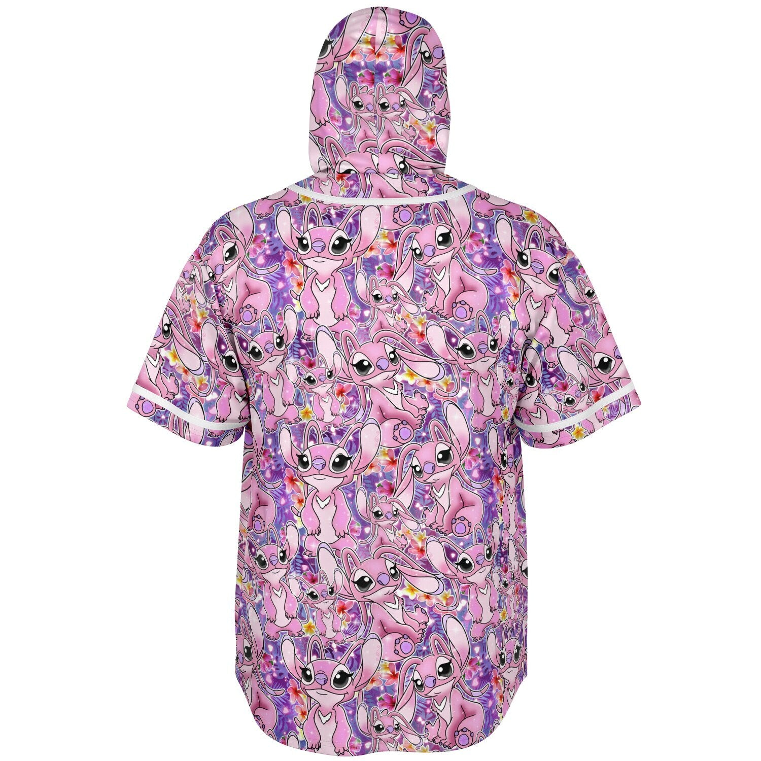 Angel - Hooded Baseball Jersey