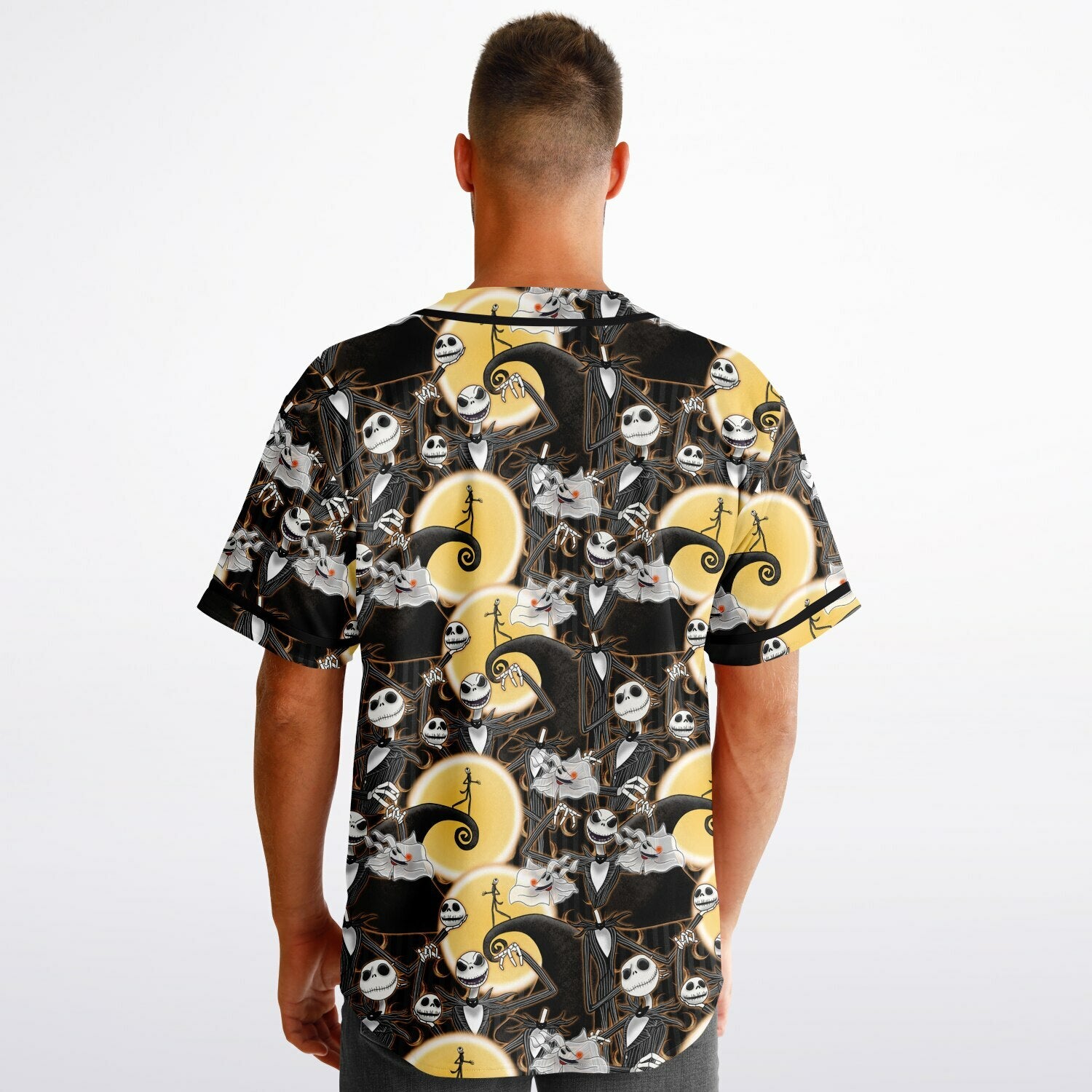Jack Skellington - Reversible Baseball Jersey