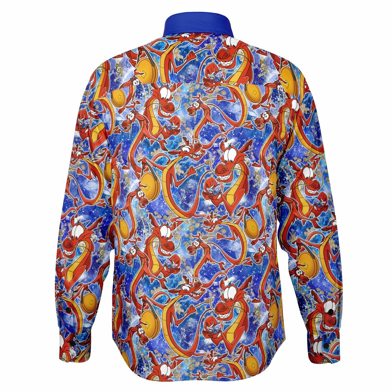 Mushu - Long Sleeve Button Down Shirt