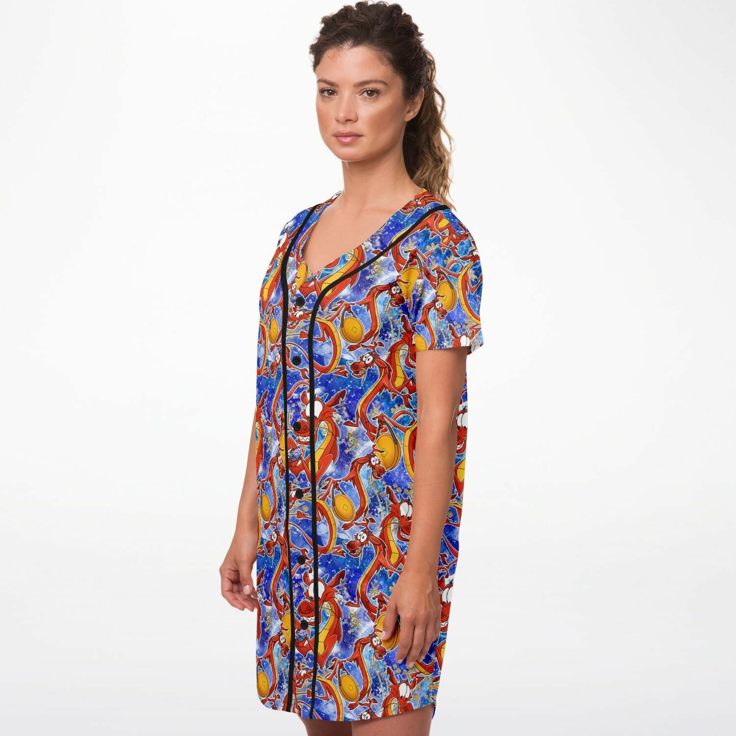 Mushu - Baseball Jersey Dress