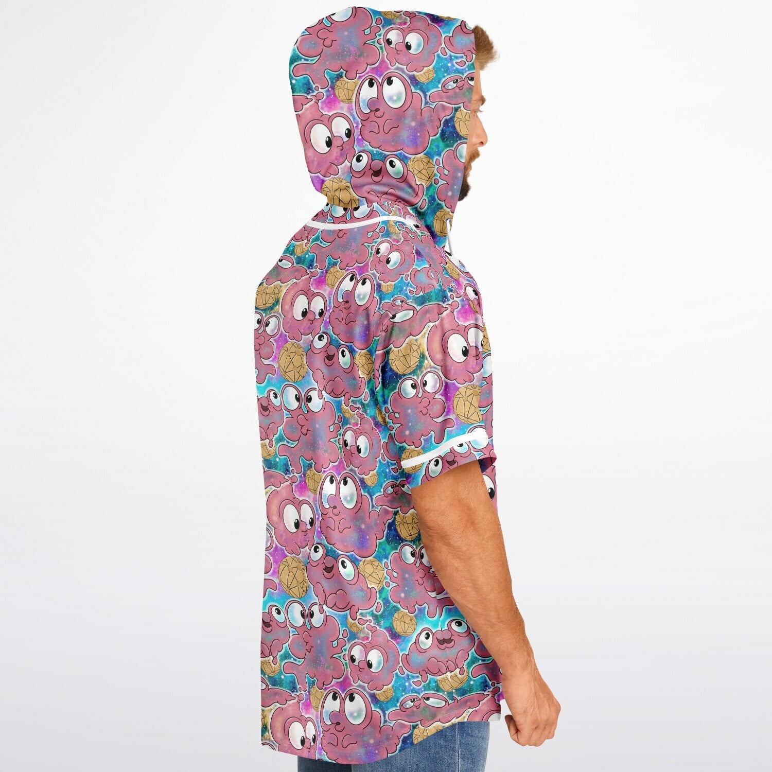 Morphie -  Hooded Baseball Jersey