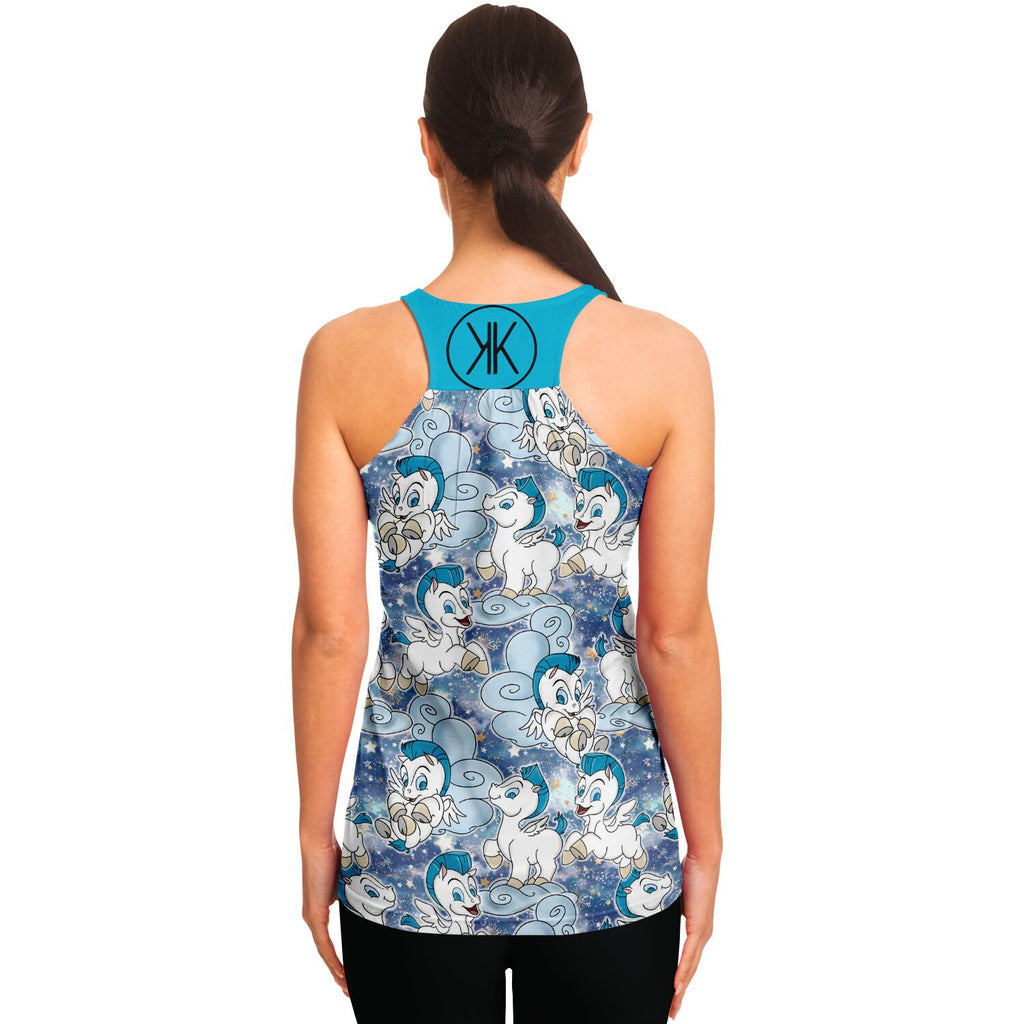 Baby Pegasus - Flowy Racerback Tank Top