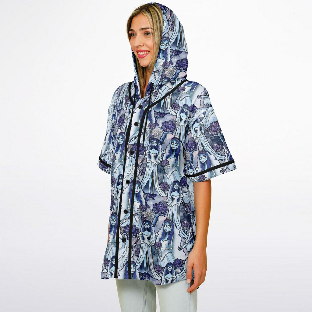 Emily - Hooded Baseball Jersey