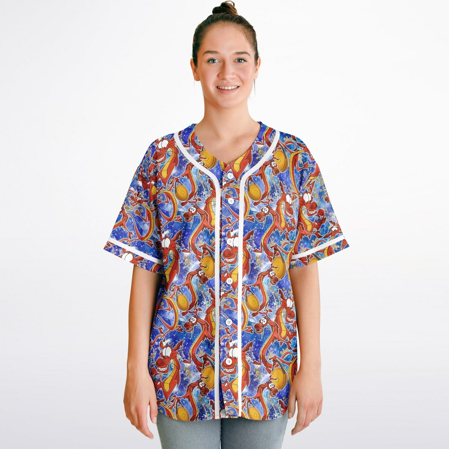 Mushu - Reversible Baseball Jersey