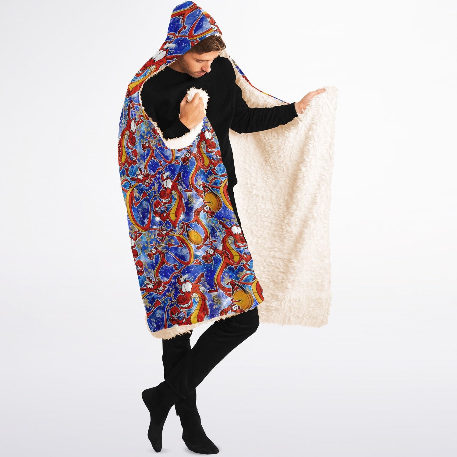 Mushu - Hooded Blanket Sherpa