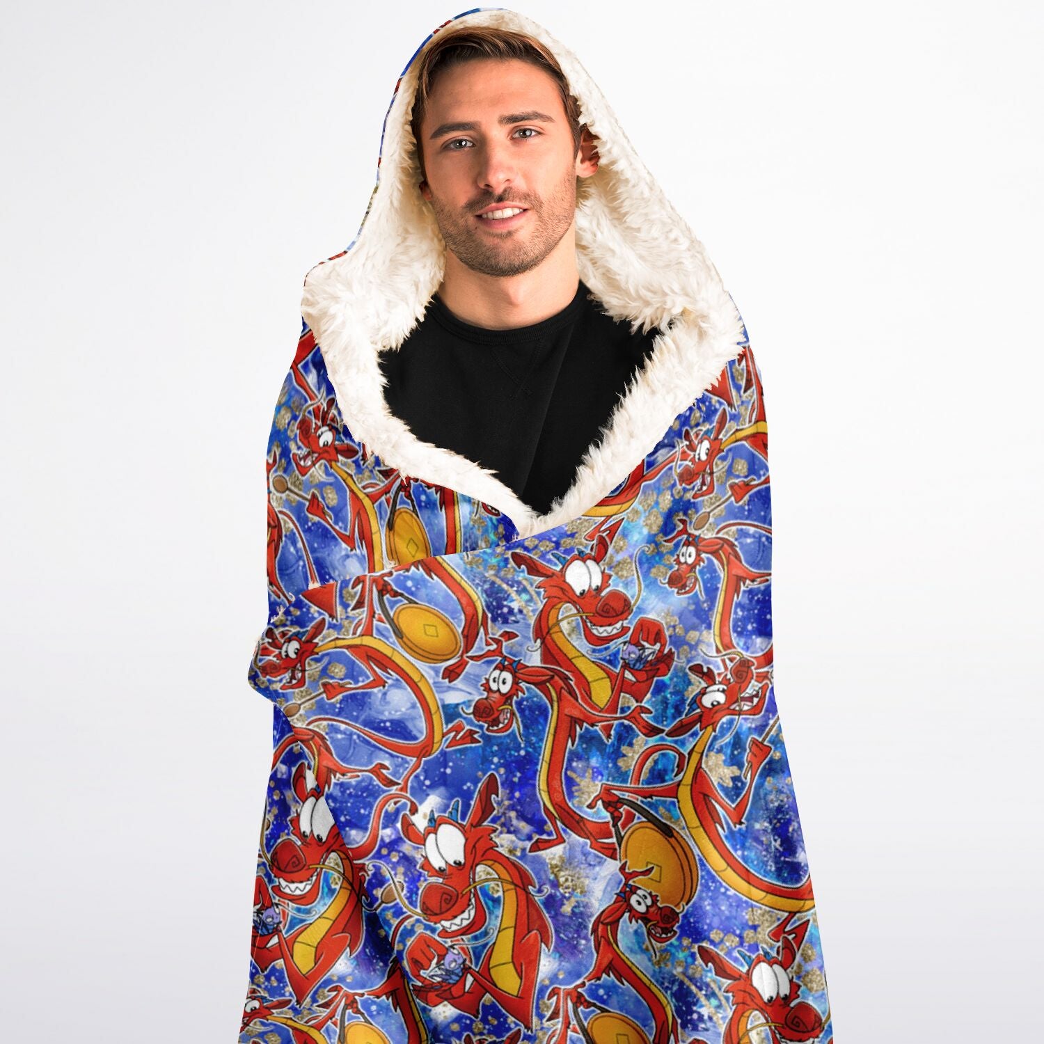 Mushu - Hooded Blanket Sherpa
