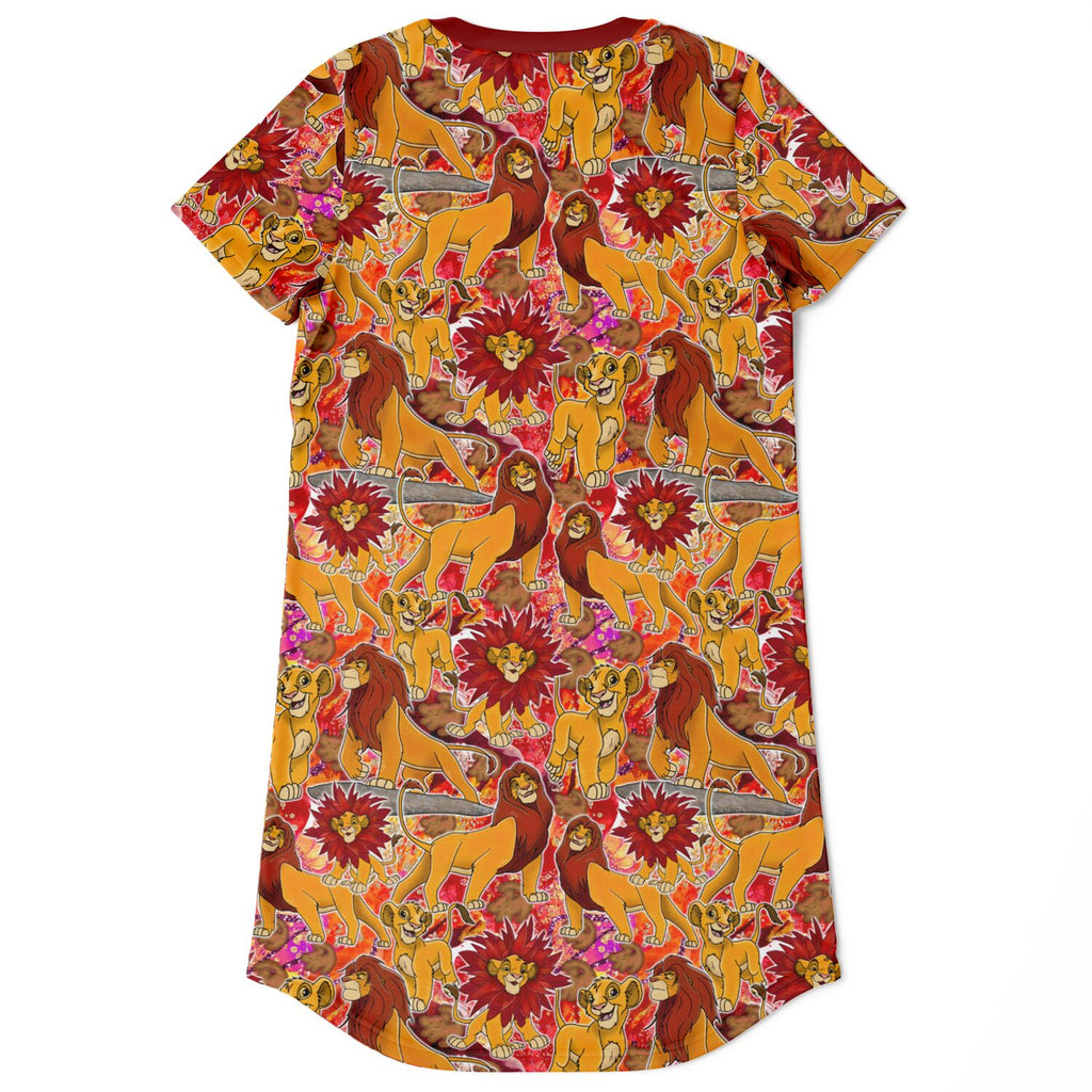 Simba - T-Shirt Dress (Longline)